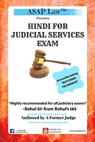 Full Download ASAP Law Presents Hindi For Judicial Services Exam - ASAP Law file in ePub