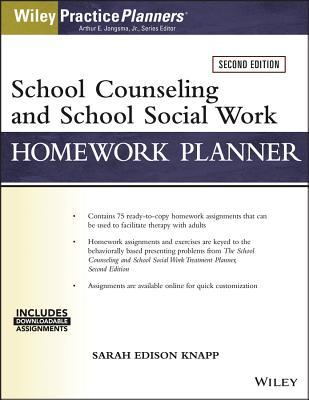 Read School Counseling and Social Work Homework Planner (W/ Download) - Sarah Edison Knapp file in ePub
