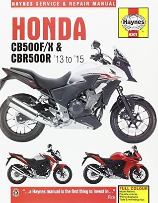 Read Honda CB500F/X & CBR500R Service and Repair Manual: 2013-16 - Matthew Coombs | ePub