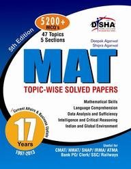 Read MAT 17 years Topic-wise Solved Papers (1997-2013) (Old Edition) - Disha Experts file in ePub