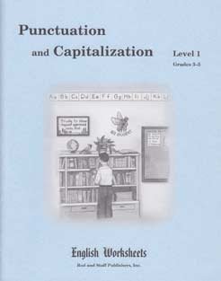 Download Punctuation and Capitalization English Worksheets Grades 3-5 (Level 1) - Martha Zook | ePub