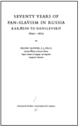 Download Seventy Years of Pan-Slavism in Russia: Karazin to Danilevskiĭ: 1800-1870 - Frank Fadner file in PDF