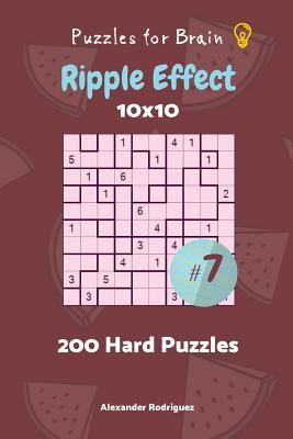 Download Puzzles for Brain - Ripple Effect 200 Hard Puzzles 10x10 Vol. 7 - Alexander Rodriguez file in ePub