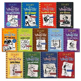 Download Diary of A Wimpy Kid Book 1 - 13 Complete Collection 13 Books Set (The Getaway [Hardcover], The Meltdown[Hardcover]) - Jeff Kinney file in PDF
