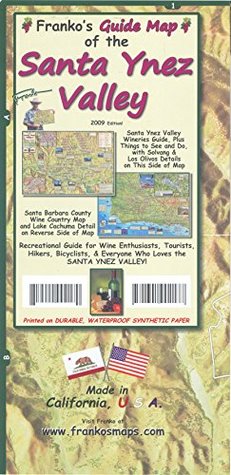 Read Online Sta Barbara Wine Country & Sta Ynez Valley Wine Map - Franko Maps | ePub