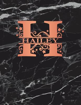 Read Hailey: Personalized Journal Notebook for Women or Girls. Monogram Initial H with Name. Black Marble & Rose Gold Cover. 8.5 X 11 110 Pages Lined Journal Paper -  | ePub