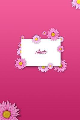 Download Janie: Personalized 6 X 9 Inch Matte Softcover Paperback Notebook Journal with 120 Blank Lined Pages Gift for Girls Teens Women -  | PDF