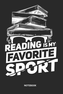 Download Reading is my favorite Sport Notebook: Dotted Lined Bookworm Notebook (6x9 inches) ideal as a Reading List Journal. Perfect as a Book to keep notes for literature discussion for all book nerd Lover. Great gift for Men and Women - Rt Bw Publishing file in PDF