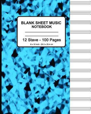 Download Blank Sheet Music Notebook: 90s Fashion Theme (6), Musicians Blank Sheet Music Notebook, Staff Manuscript Paper Standard - 12 Stave - P2g Music Innovations file in PDF