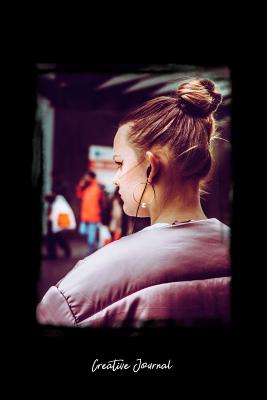 Download Creative Journal: Dot Grid Journal - People Woman Earphone Earrings - black Dotted Diary, Planner, Gratitude, Writing, Travel, Goal, Bullet Notebook - 6x9 120 pages -  | PDF