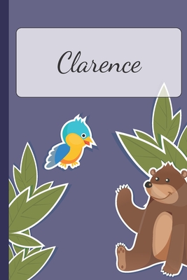 Download Clarence: Personalized Notebooks - Sketchbook for Kids with Name Tag - Drawing for Beginners with 110 Dot Grid Pages - 6x9 / A5 size Name Notebook - Perfect as a Personal Gift - Planner and Journal for kids -  | PDF