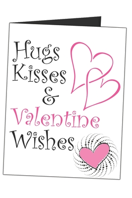 Read Online Hugs Kisses & Valentine Wishes: Sweet Heart Blank Lined Writing Journal (Alternative Card) For Women - Krazed Scribblers file in ePub